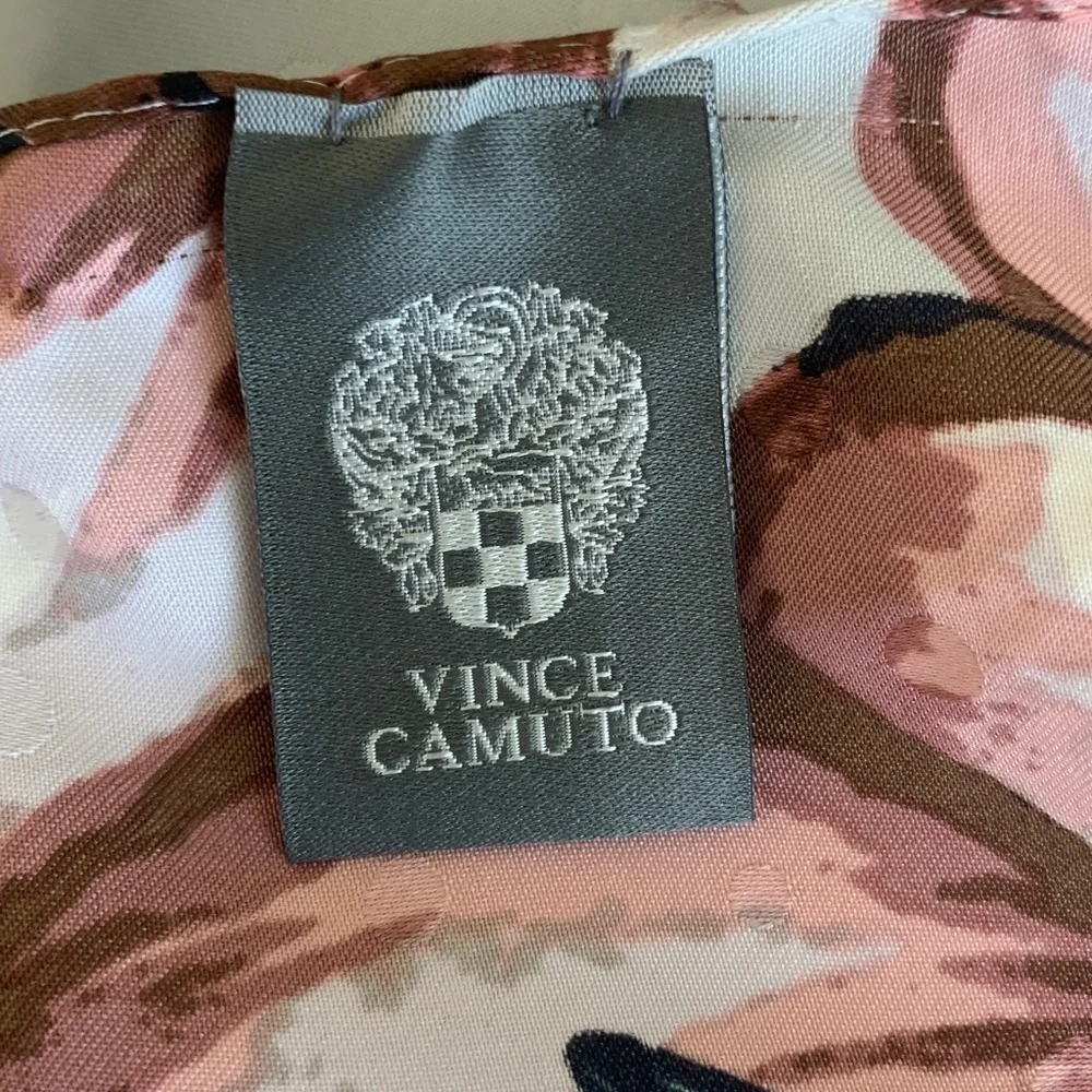 Vince Camuto scarf with dragonflies and butterflies print